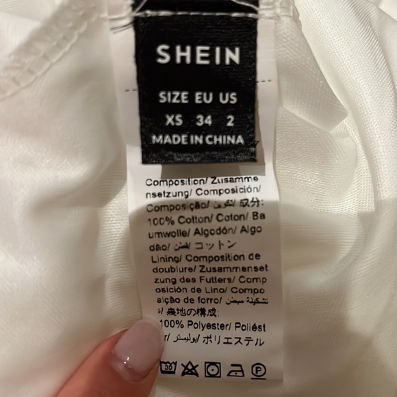 Shein white summer dress - Picture 3 of 6